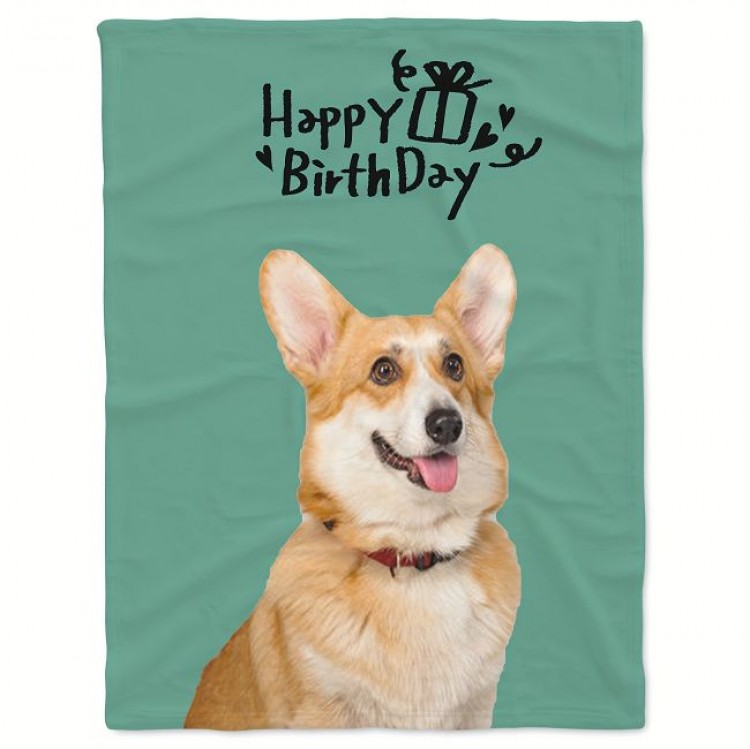 ふわふわ極厚フリースブランケット｜お好きな写真で作る 寝室・車用 ギフトに 2