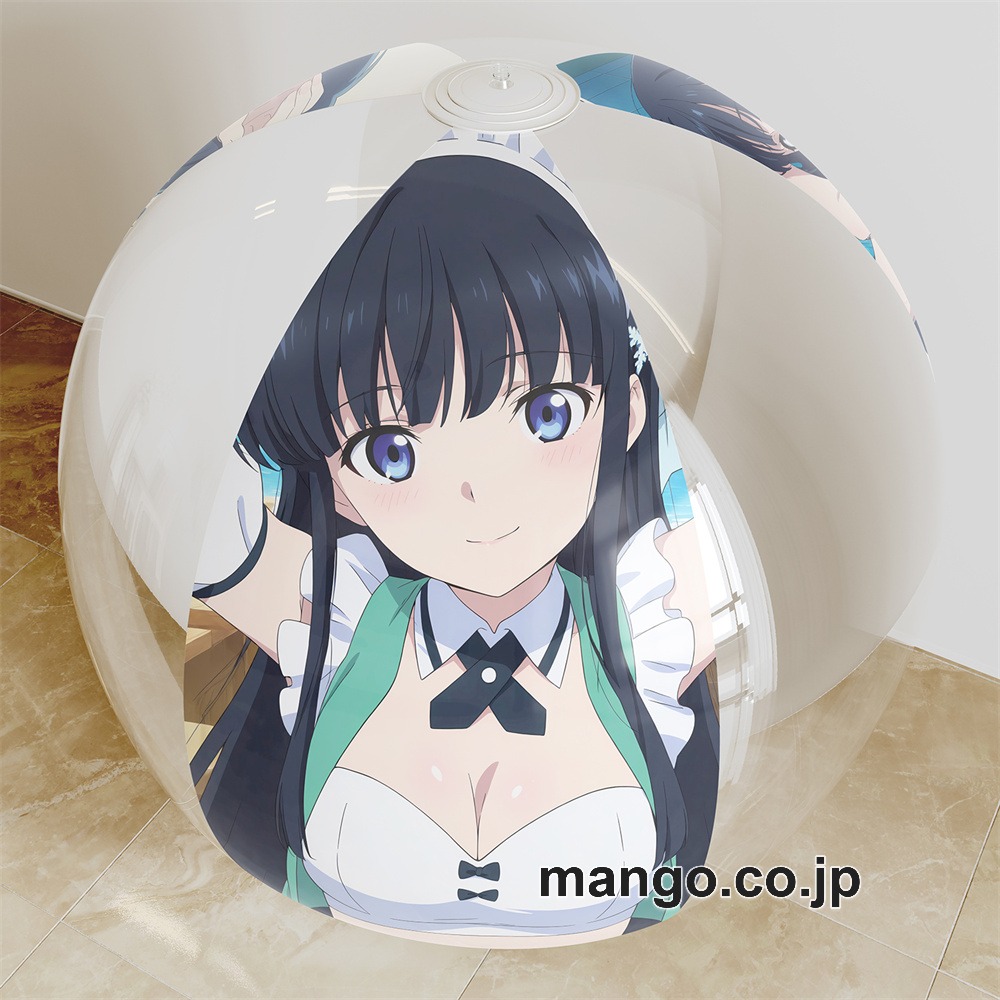 【抱き枕カバー / 等身大】 アニメ キャラクター ビーチボール【魔法科高校の劣等生】司波深雪 海洋ボール PVC製 キャラクターグッズ コレクション用 等身大 抱き枕 空気ビニール製 キャラクターグッズ