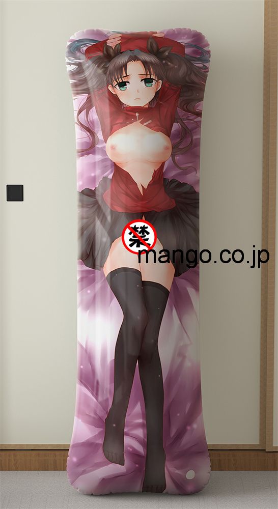 【過激 R18禁】アニメ抱き枕カバー ?『Fate/stay night』　遠坂凛 大型クッション キャラクターグッズ PVC製 コレクション用 2