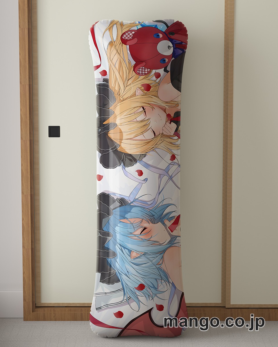【抱き枕カバー / 等身大】 アニメ抱き枕カバー【東方Project】レミフラ大型クッションキャラクターグッズPVC製コレクション用 等身大ビニールクッション 抱き枕 アニメ・キャラグッズ