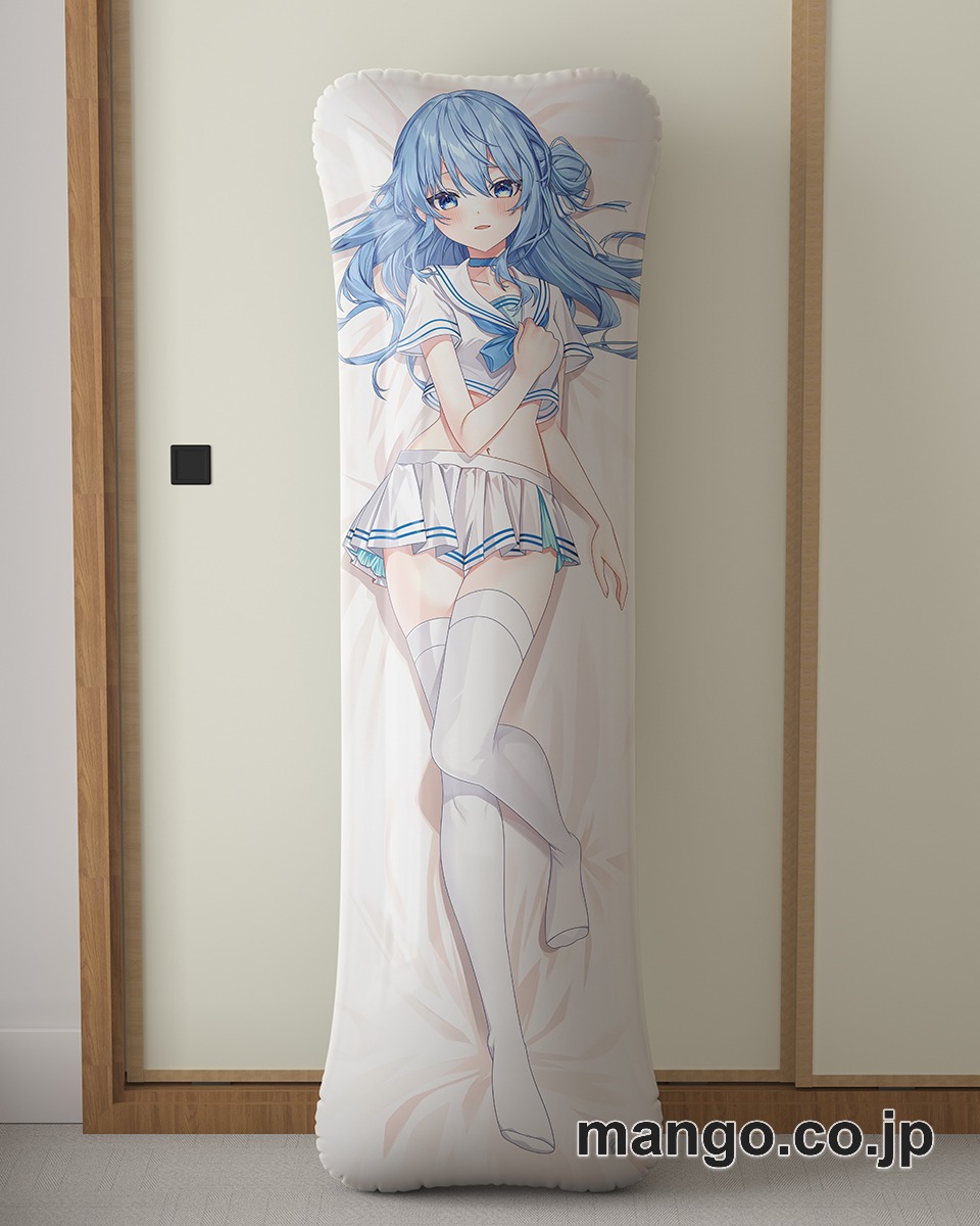 【抱き枕カバー / 等身大】 アニメ抱き枕カバー【バーチャルYoutuber】制服星街すいせい大型クッションキャラクターグッズPVC製コレクション用 等身大 抱き枕 空気ビニール製 キャラクターグッズ