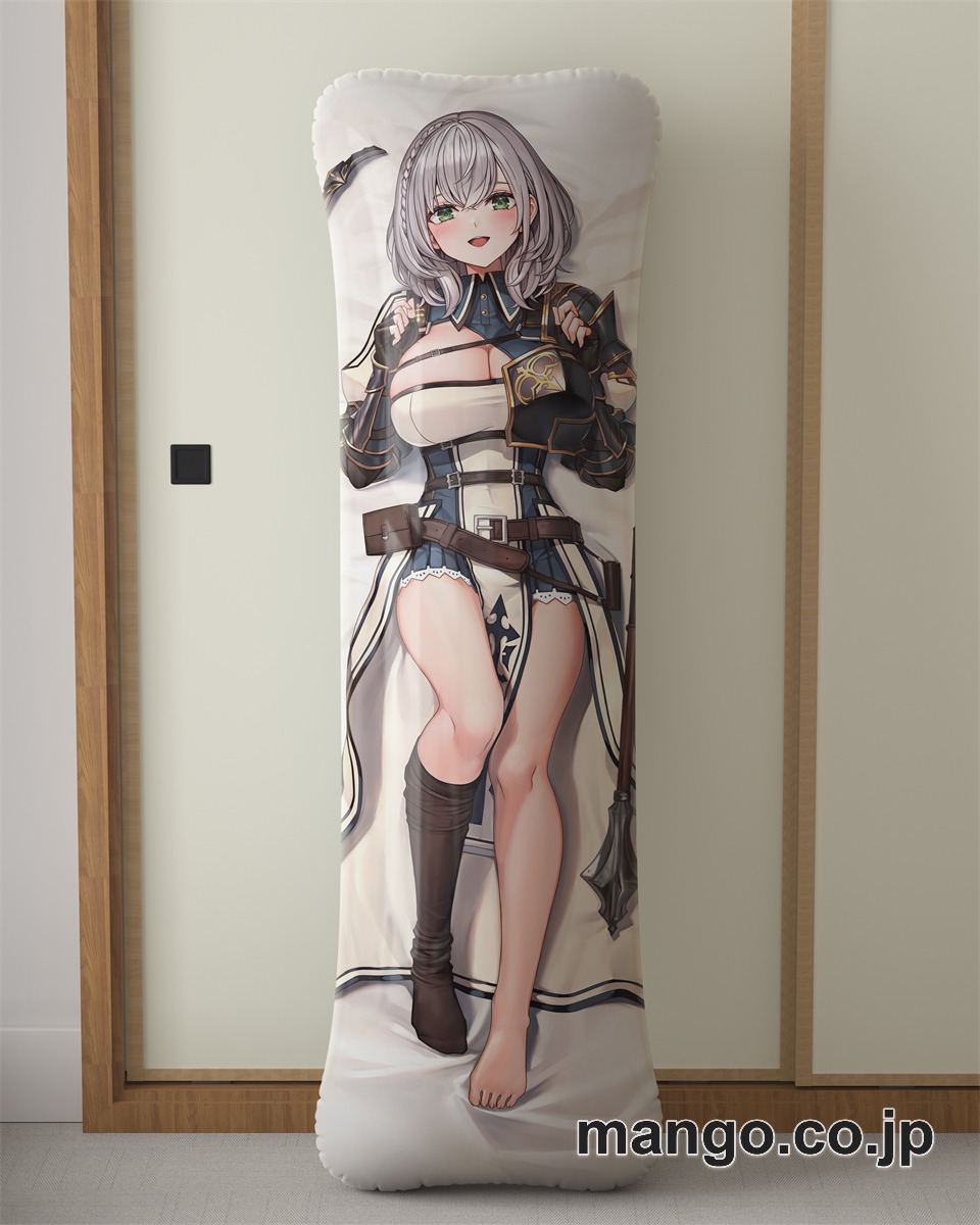 【抱き枕カバー / 等身大】 アニメ抱き枕カバー【バーチャルYoutuber】白銀ノエル大型クッションキャラクターグッズPVC製コレクション用 ビッグサイズ 等身大クッション 立体キャラクターアイテム