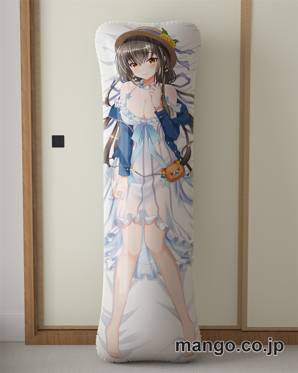【抱き枕カバー / 等身大】 アニメ抱き枕カバー放置少女～百花繚乱の萌姫たち～ 周倉大型クッションキャラクターグッズPVC製コレクション用｜等身大エアクッション ビッグサイズ PVC製 アニメグッズ