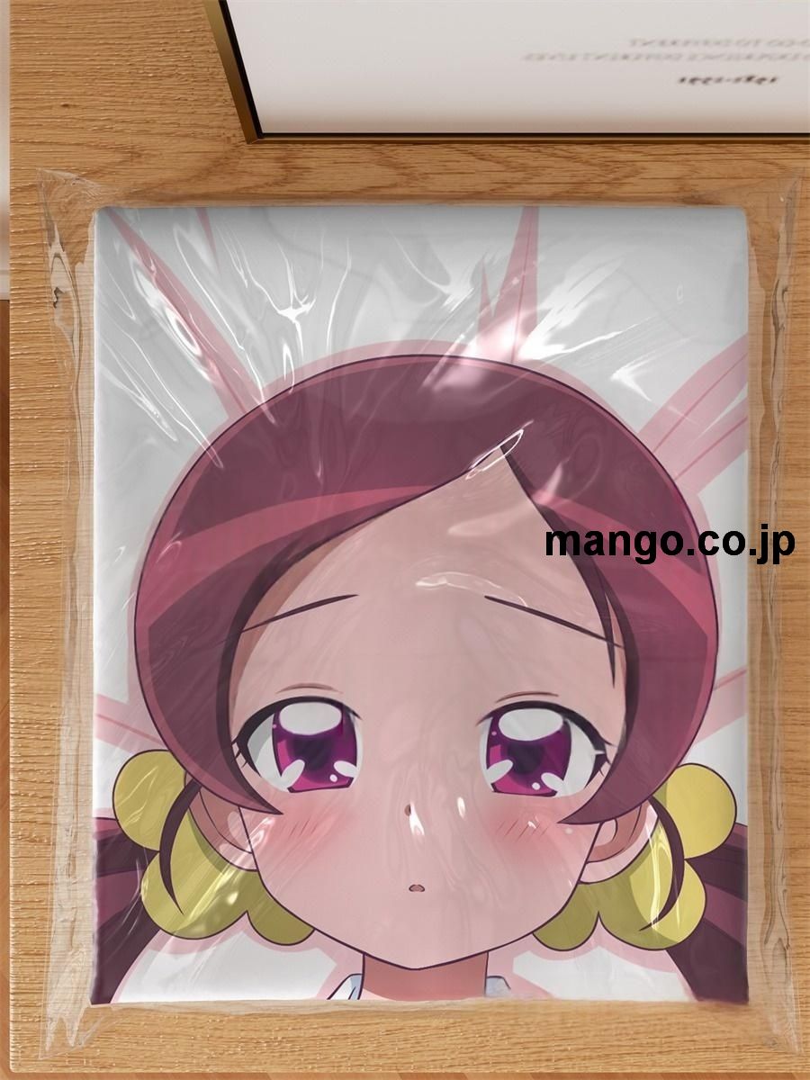 【抱き枕カバー / 等身大】 アニメ抱き枕カバー【ハートキャッチプリキュア！】つぼみキュアブロッサム大型クッションキャラクターグッズPVC製コレクション用 ビッグサイズ 等身大クッション 立体キャラクターアイテム 3