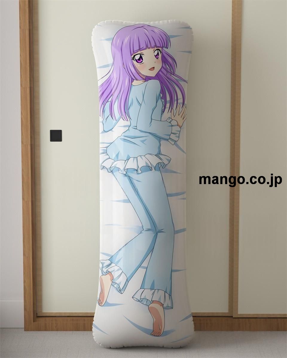 【抱き枕カバー / 等身大】 アニメ抱き枕カバーアイカツ!氷上スミレ大型クッションキャラクターグッズPVC製コレクション用｜等身大エアクッション ビッグサイズ PVC製 アニメグッズ 2