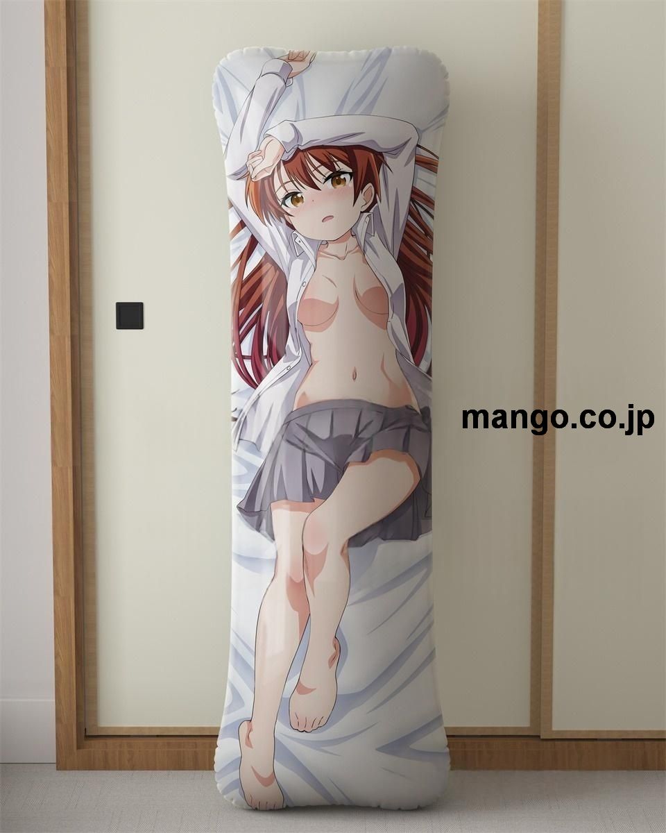 【抱き枕カバー / 等身大】 アニメ抱き枕カバー【ライフル イズ ビューティフル】姪浜エリカ大型クッションキャラクターグッズPVC製コレクション用｜空気ビニール製 等身大抱き枕 コレクション向けグッズ 2