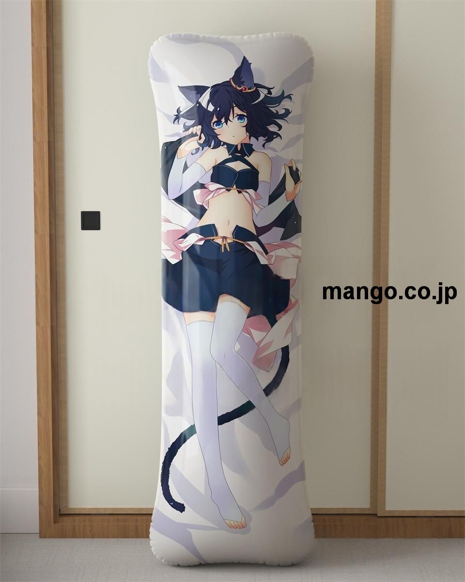 【抱き枕カバー / 等身大】 アニメ抱き枕カバー【転生したら剣でした】るろお描き下ろしフラン大型クッションキャラクターグッズPVC製コレクション用 等身大 抱き枕 空気ビニール製 キャラクターグッズ