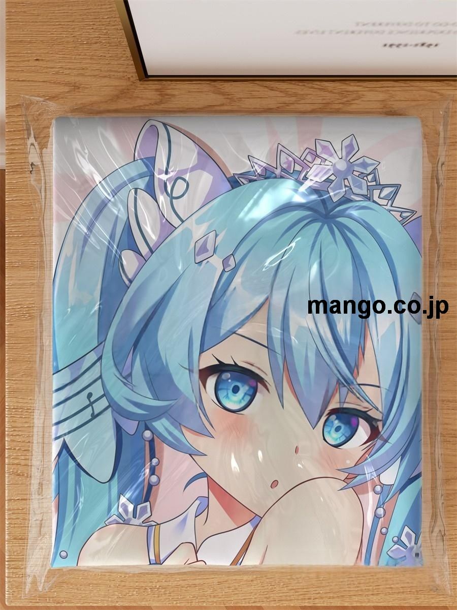 【抱き枕カバー / 等身大】 アニメ抱き枕カバー初音ミク大型クッションキャラクターグッズPVC製コレクション用｜等身大エアクッション ビッグサイズ PVC製 アニメグッズ 3