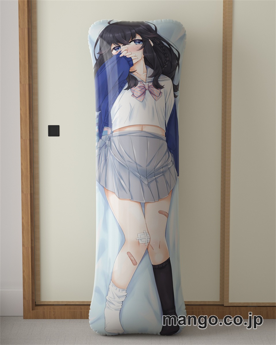 【抱き枕カバー / 等身大】 アニメ抱き枕カバー出雲霞(いずもかすみ)大型クッションキャラクターグッズPVC製コレクション用｜PVC エアクッション 等身大サイズ 立体ディスプレイ 2