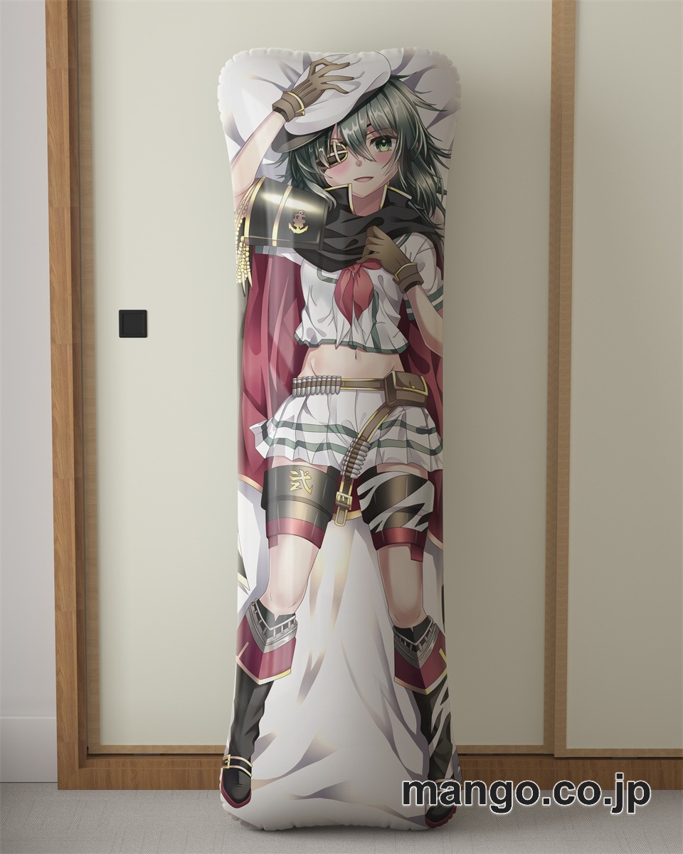 【抱き枕カバー / 等身大】 アニメ抱き枕カバー艦隊これくしょん 木曾改二大型クッションキャラクターグッズPVC製コレクション用｜空気ビニール製 等身大抱き枕 コレクション向けグッズ