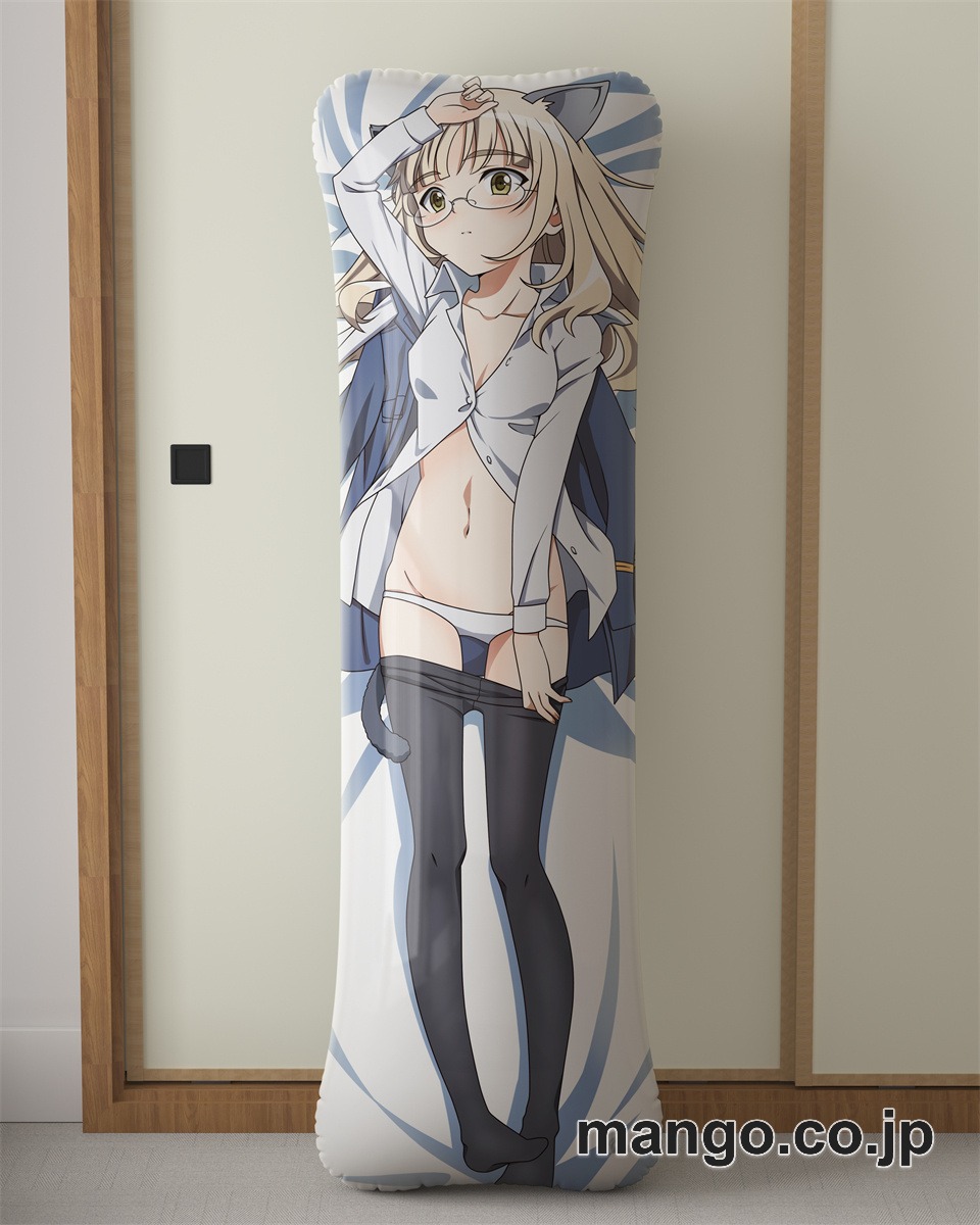 【抱き枕カバー / 等身大】 アニメ抱き枕カバーストライクウィッチーズペリーヌ大型クッションキャラクターグッズPVC製コレクション用 等身大 抱き枕 空気ビニール製 キャラクターグッズ