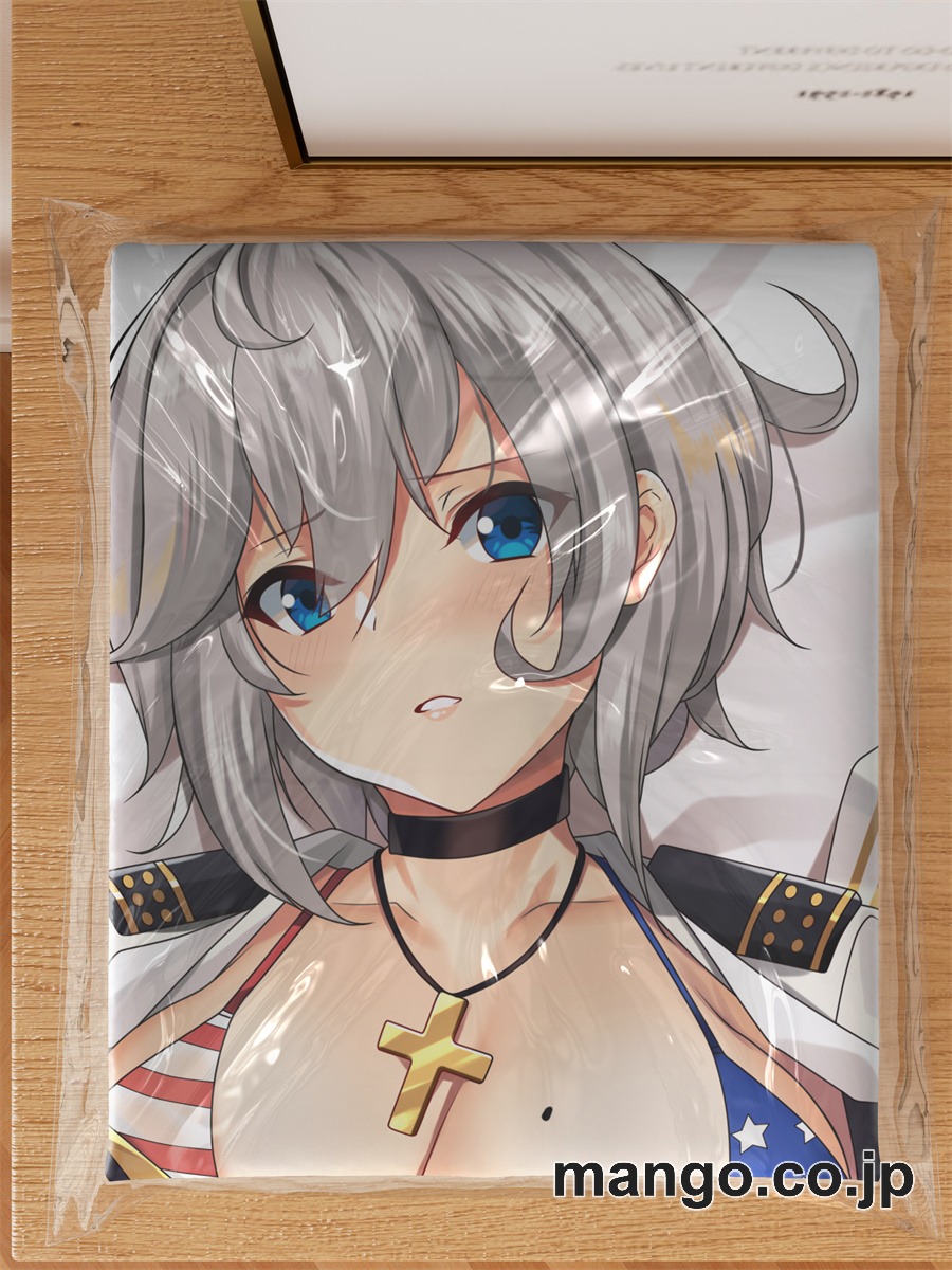 【抱き枕カバー / 等身大】 アニメ抱き枕カバー「ワシントン(アズールレーン)」大型クッションキャラクターグッズPVC製コレクション用 ビッグサイズ 等身大クッション 立体キャラクターアイテム 3