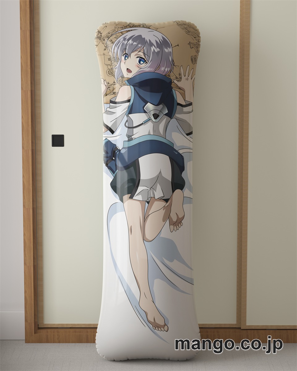 【抱き枕カバー / 等身大】 アニメ抱き枕カバー「ナイツ＆マジック」エルくん大型クッションキャラクターグッズPVC製コレクション用｜空気ビニール製 等身大抱き枕 コレクション向けグッズ