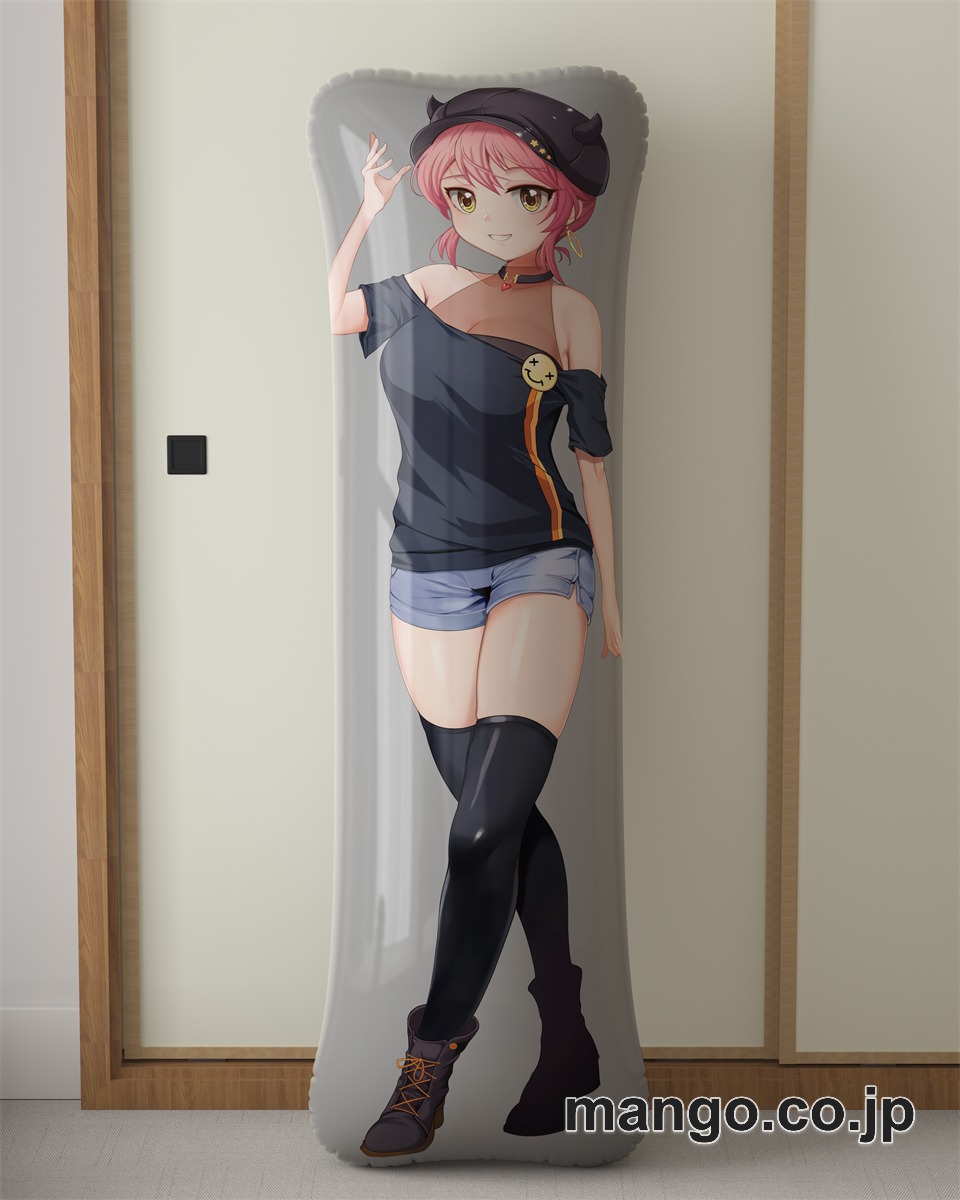 【抱き枕カバー / 等身大】 アニメ抱き枕カバーアイドルマスターシンデレラガールズ大型クッションキャラクターグッズPVC製コレクション用｜PVC エアクッション 等身大サイズ 立体ディスプレイ 2