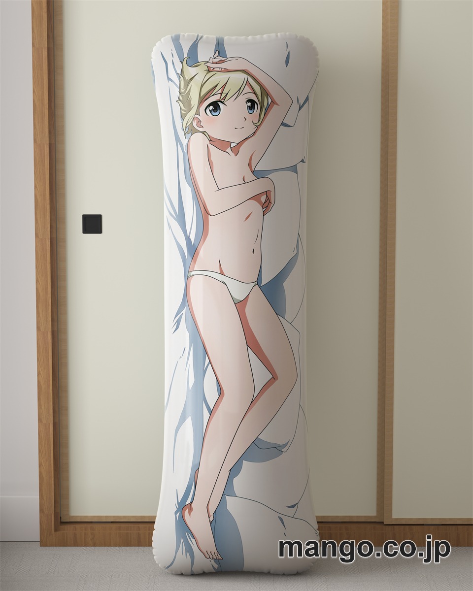 【抱き枕カバー / 等身大】 アニメ抱き枕カバーストライクウィッチーズハルトマン大型クッションキャラクターグッズPVC製コレクション用 等身大 抱き枕 空気ビニール製 キャラクターグッズ 2