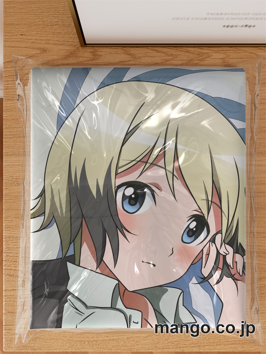 【抱き枕カバー / 等身大】 アニメ抱き枕カバーストライクウィッチーズハルトマン大型クッションキャラクターグッズPVC製コレクション用 等身大 抱き枕 空気ビニール製 キャラクターグッズ 3