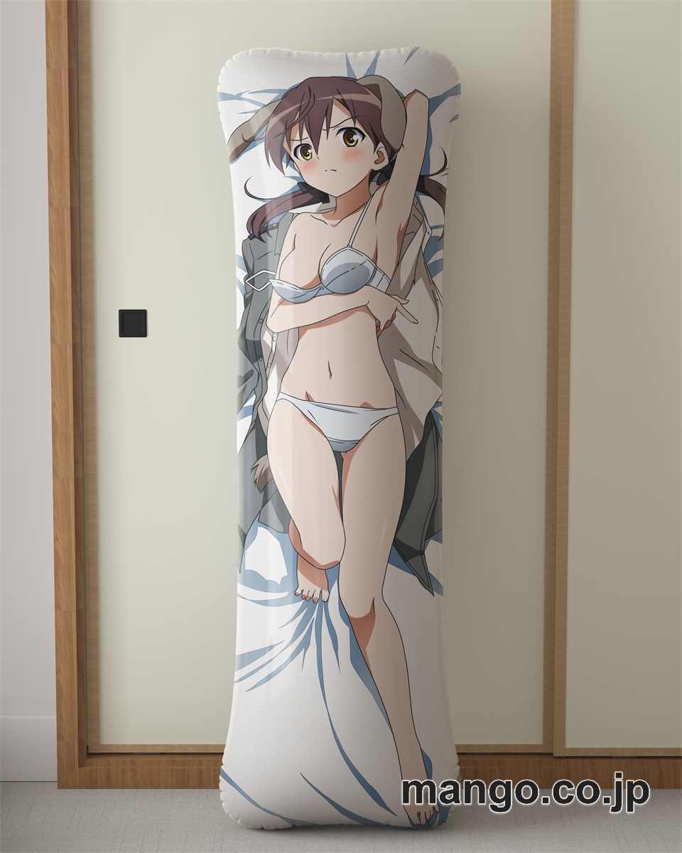 【抱き枕カバー / 等身大】 アニメ抱き枕カバーストライクウィッチーズバルクホルン大型クッションキャラクターグッズPVC製コレクション用｜等身大エアクッション ビッグサイズ PVC製 アニメグッズ