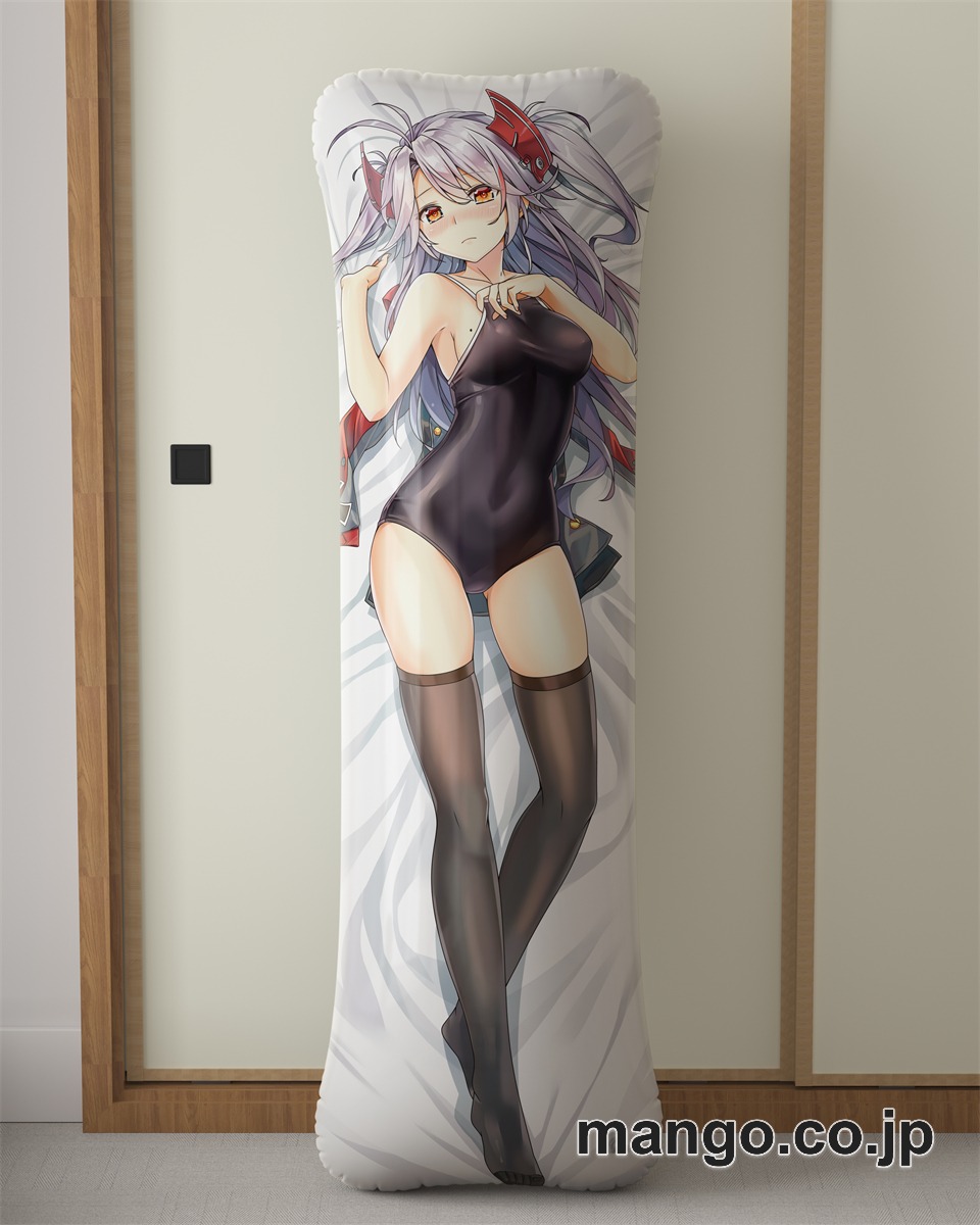 【抱き枕カバー / 等身大】 アニメ抱き枕カバー「アズールレーン」プリンツスク水ニーハイタイツ大型クッションキャラクターグッズPVC製コレクション用 ビッグサイズ 等身大クッション 立体キャラクターアイテム