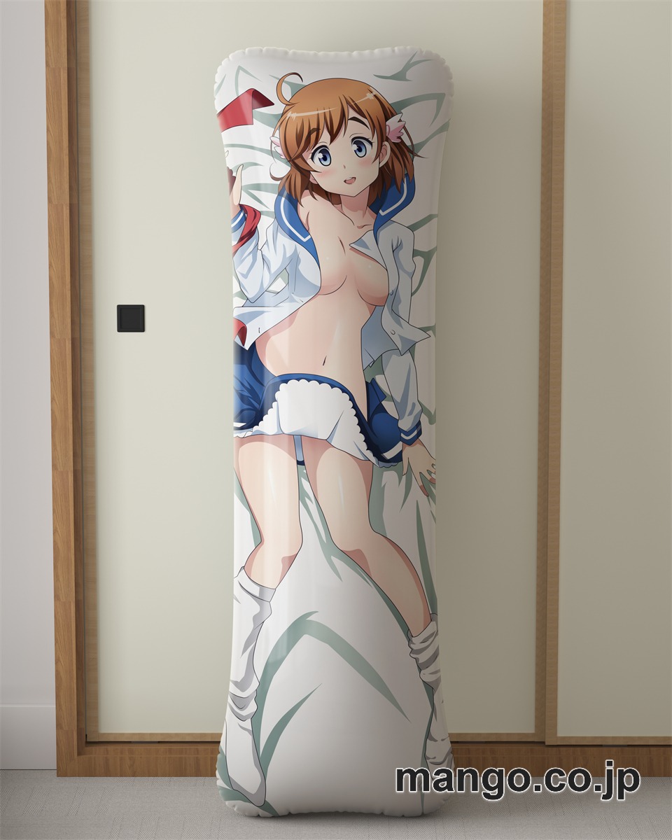 【抱き枕カバー / 等身大】 アニメ抱き枕カバー「ばくおん!!」佐倉羽音大型クッションキャラクターグッズPVC製コレクション用｜PVC エアクッション 等身大サイズ 立体ディスプレイ
