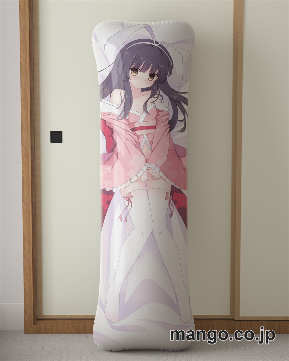【抱き枕カバー / 等身大】 アニメ抱き枕カバー「東方Project」蓬莱山輝夜大型クッションキャラクターグッズPVC製コレクション用｜PVC エアクッション 等身大サイズ 立体ディスプレイ