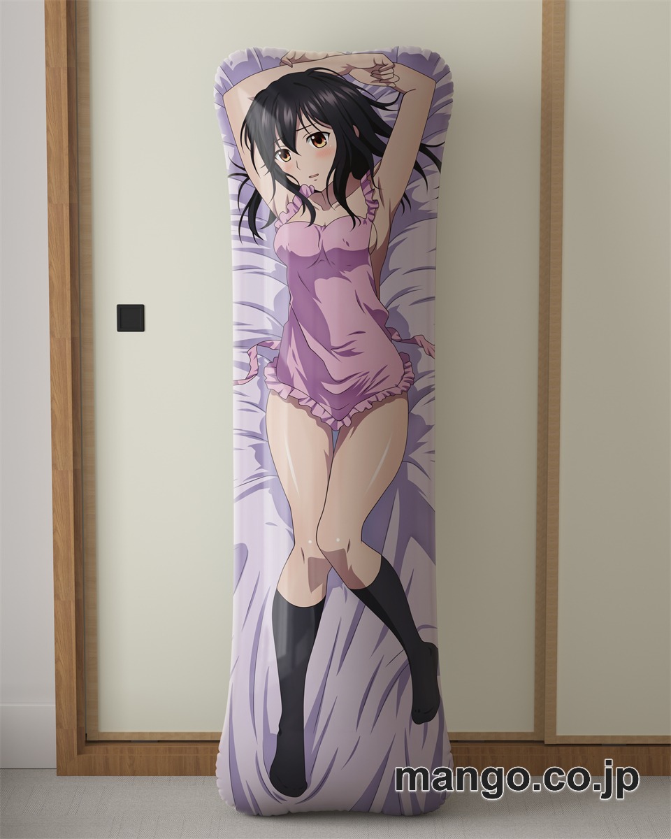 【抱き枕カバー / 等身大】 アニメ抱き枕カバーストライク ザ ブラッド姫柊雪菜大型クッションキャラクターグッズPVC製コレクション用｜PVC エアクッション 等身大サイズ 立体ディスプレイ