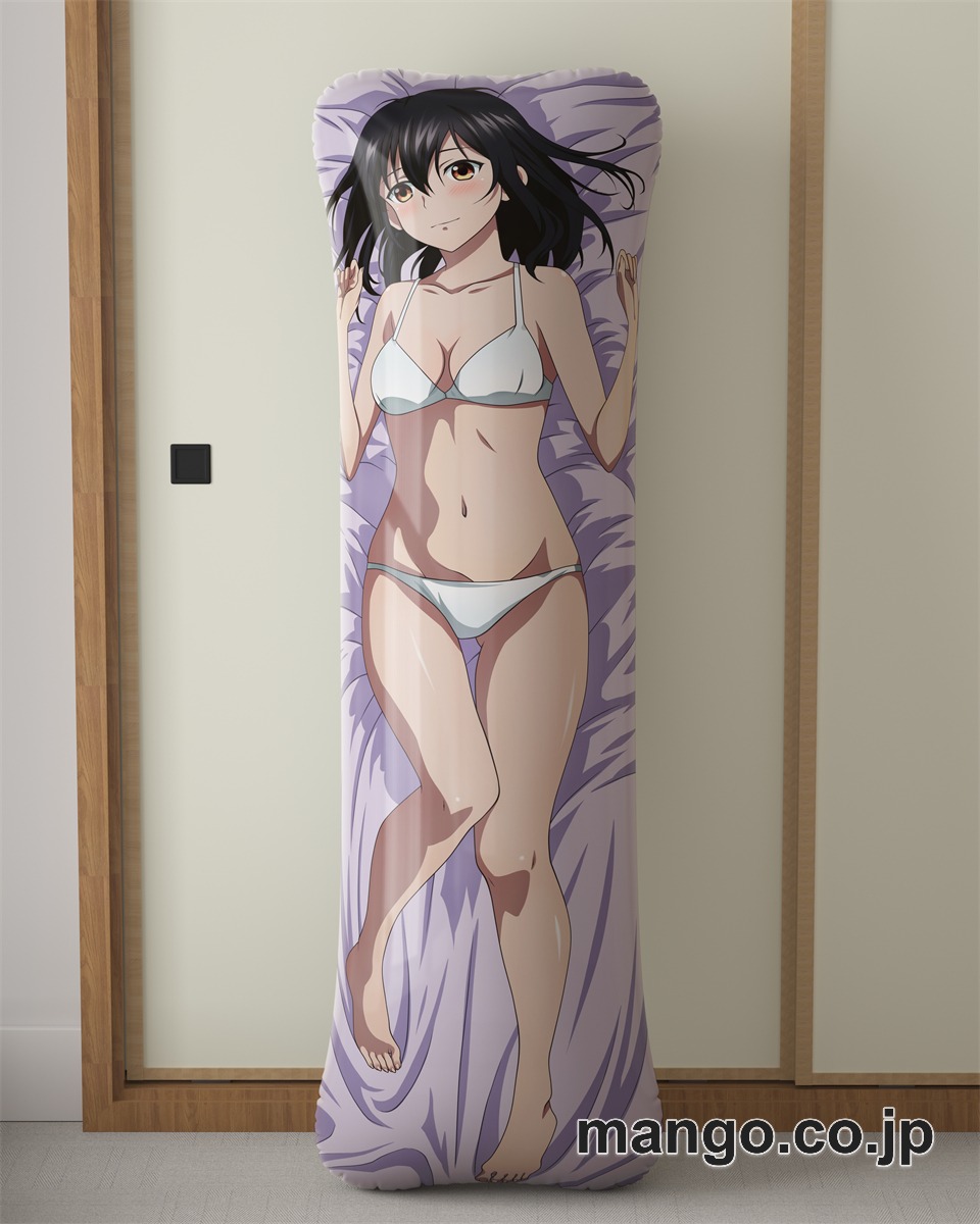 【抱き枕カバー / 等身大】 アニメ抱き枕カバーストライク ザ ブラッド姫柊雪菜大型クッションキャラクターグッズPVC製コレクション用｜PVC エアクッション 等身大サイズ 立体ディスプレイ 2