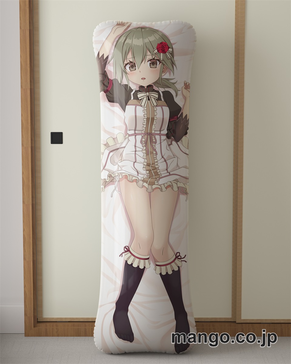 【抱き枕カバー / 等身大】 アニメ抱き枕カバー結城友奈は勇者である 三ノ輪銀の大型クッションキャラクターグッズPVC製コレクション用｜空気ビニール製 等身大抱き枕 コレクション向けグッズ