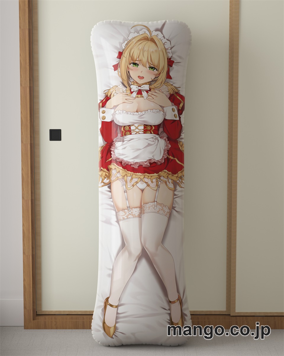 【抱き枕カバー / 等身大】 アニメ抱き枕カバーFateGrandOrder ネロ大型クッションキャラクターグッズPVC製コレクション用｜PVC エアクッション 等身大サイズ 立体ディスプレイ