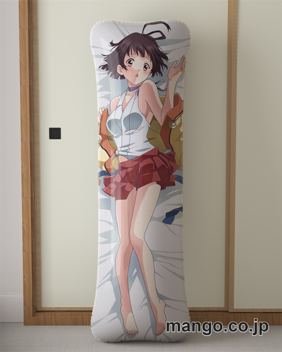 【抱き枕カバー / 等身大】 アニメ抱き枕カバー甲鉄城のカバネリ無名大型クッションキャラクターグッズPVC製コレクション用｜PVC エアクッション 等身大サイズ 立体ディスプレイ 2