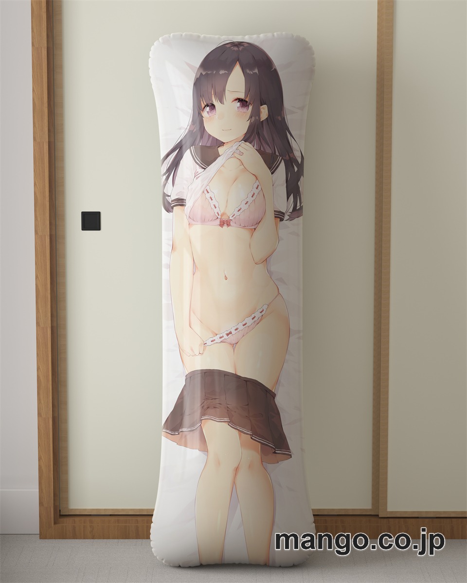 【抱き枕カバー / 等身大】 アニメ抱き枕カバーazuki(krps-hano)大型クッションキャラクターグッズPVC製コレクション用｜等身大エアクッション ビッグサイズ PVC製 アニメグッズ