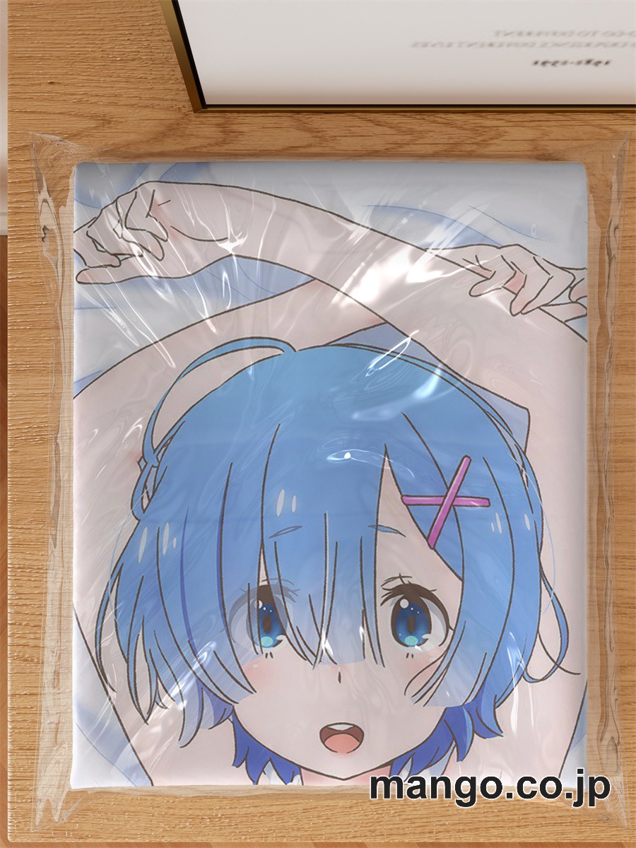 【抱き枕カバー / 等身大】 アニメ抱き枕カバーReゼロから始める異世界生活レム大型クッションキャラクターグッズPVC製コレクション用｜空気ビニール製 等身大抱き枕 コレクション向けグッズ 3