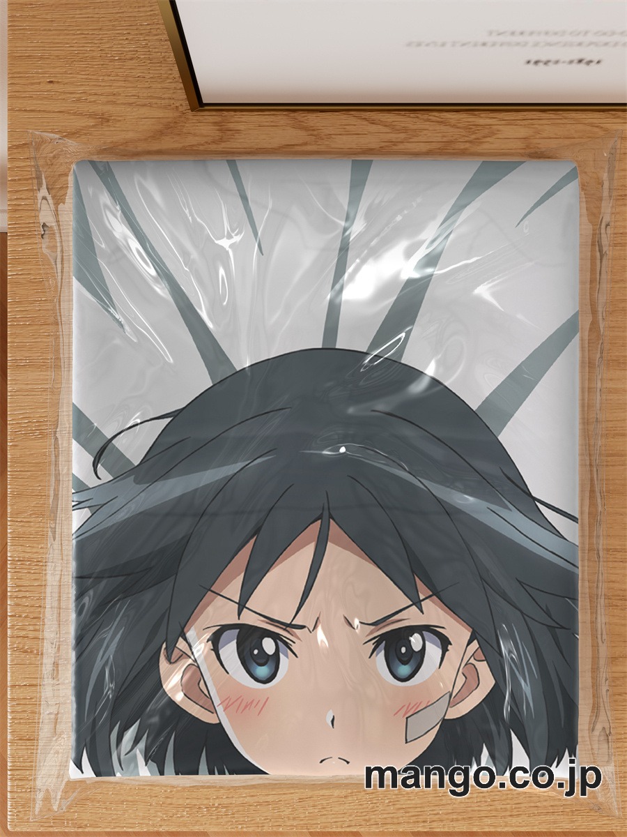 【抱き枕カバー / 等身大】 アニメ抱き枕カバーブレイブウィッチーズ管野直枝大型クッションキャラクターグッズPVC製コレクション用｜空気ビニール製 等身大抱き枕 コレクション向けグッズ 3