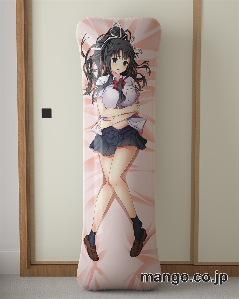 【抱き枕カバー / 等身大】 アニメ抱き枕カバー自宅警備員添い寝で喘ぐ女「葛木さやか」大型クッションキャラクターグッズPVC製コレクション用｜PVC エアクッション 等身大サイズ 立体ディスプレイ