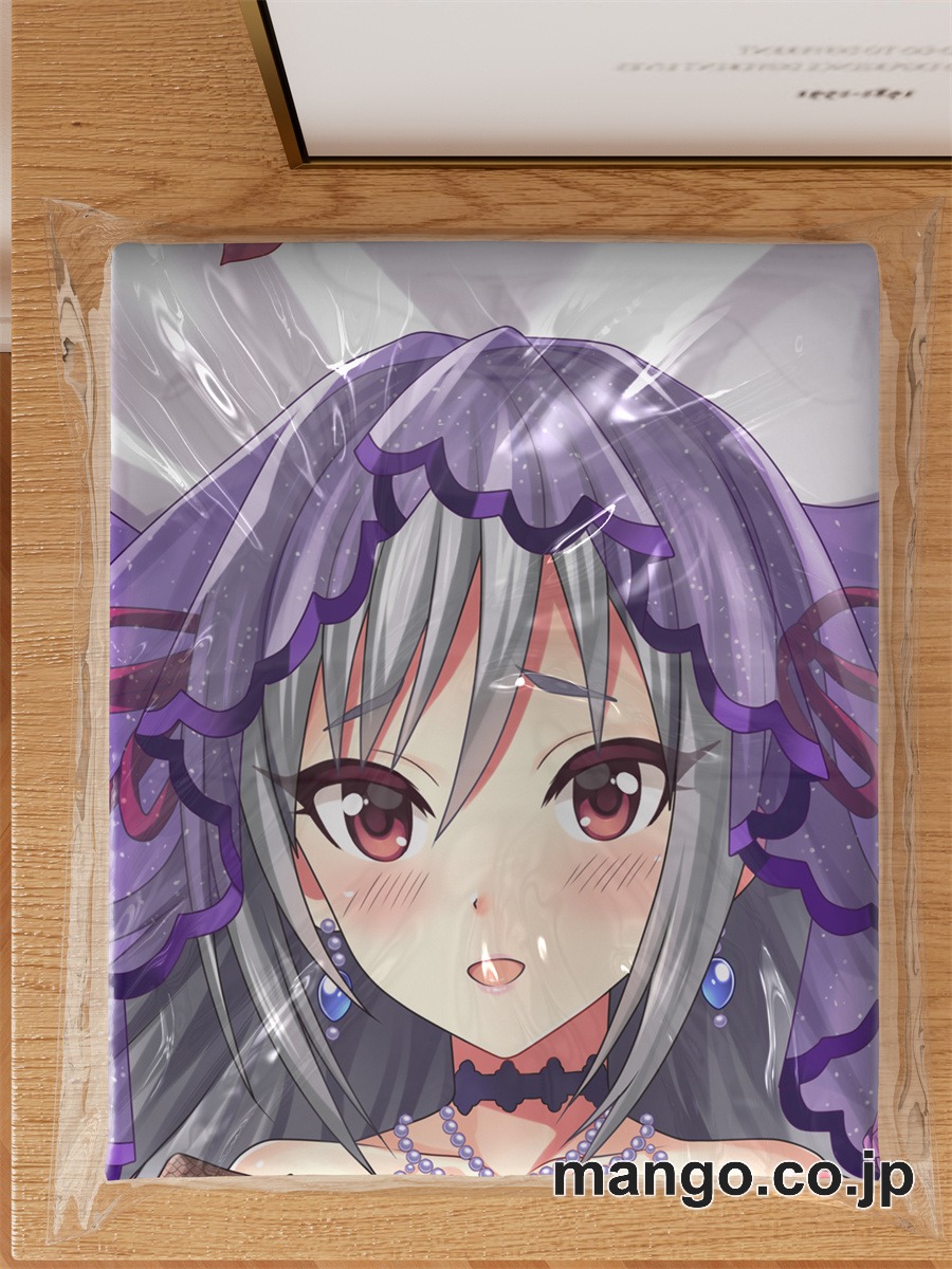 【抱き枕カバー / 等身大】 アニメ抱き枕カバーアイドルマスター蘭子嫁入り大型クッションキャラクターグッズPVC製コレクション用 等身大 抱き枕 空気ビニール製 キャラクターグッズ 3