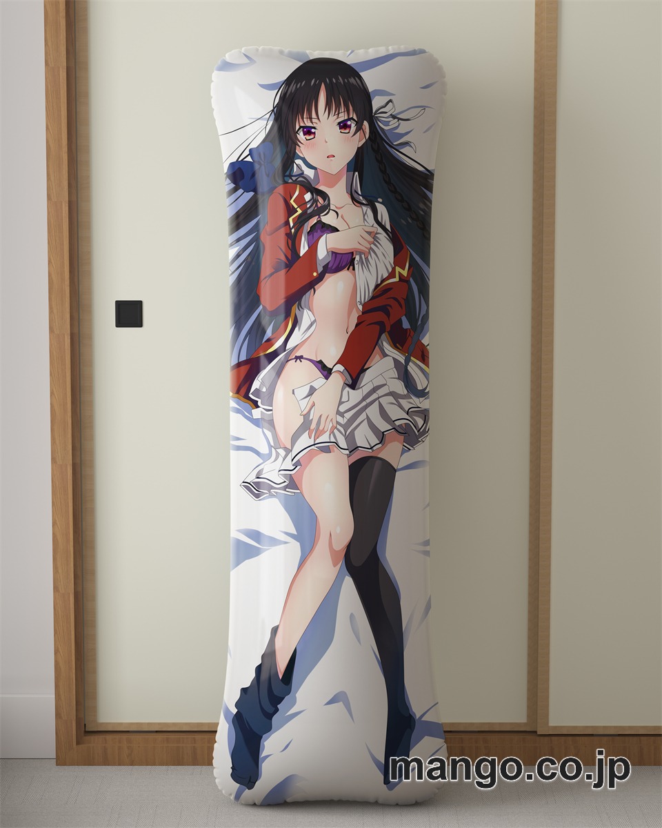 【抱き枕カバー / 等身大】 アニメ抱き枕カバー【ようこそ実力至上主義の教室へ】堀北鈴音大型クッションキャラクターグッズPVC製コレクション用｜等身大エアクッション ビッグサイズ PVC製 アニメグッズ