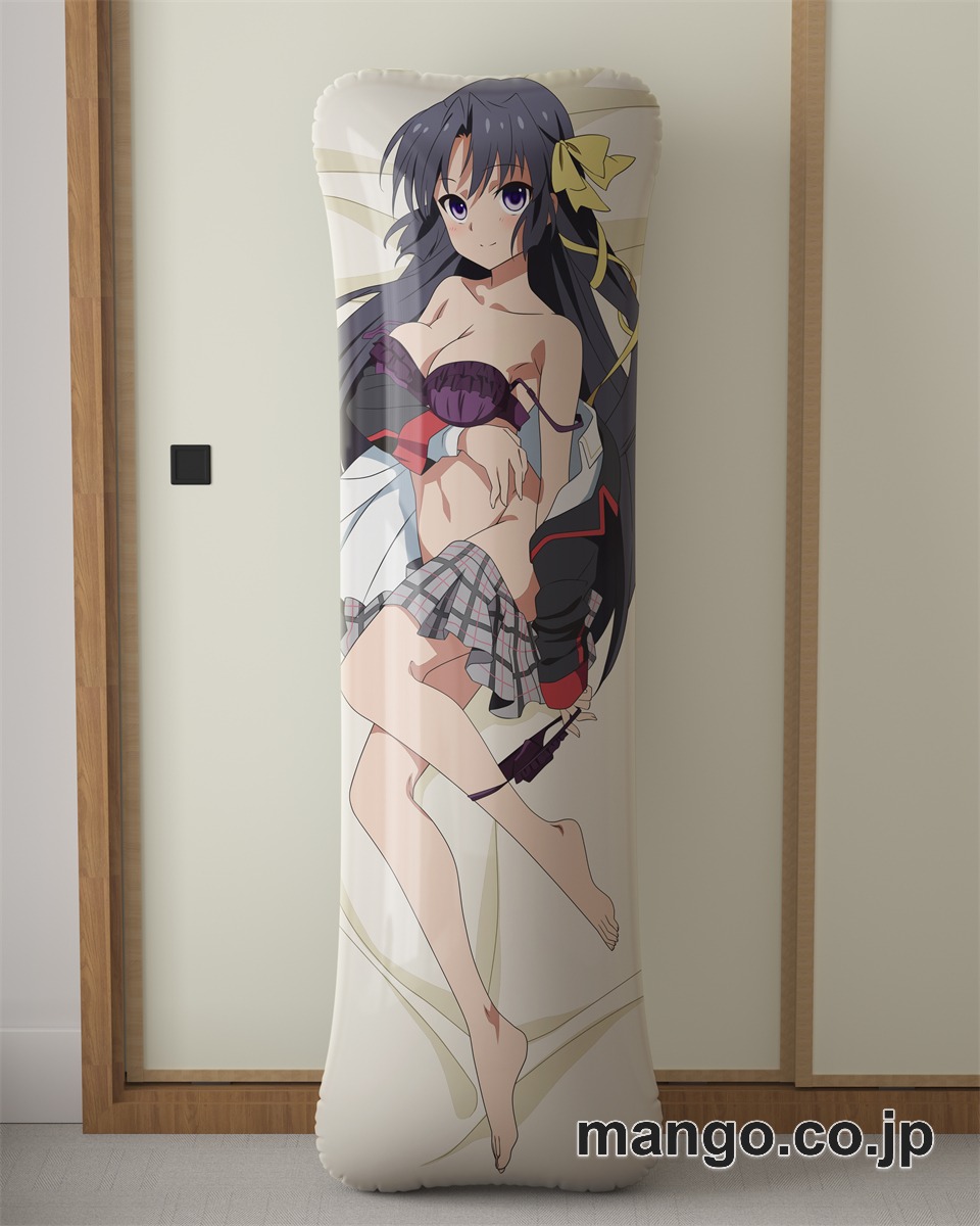 【抱き枕カバー / 等身大】 アニメ抱き枕カバーリトルバスターズ！来ヶ谷唯湖制服大型クッションキャラクターグッズPVC製コレクション用｜空気ビニール製 等身大抱き枕 コレクション向けグッズ