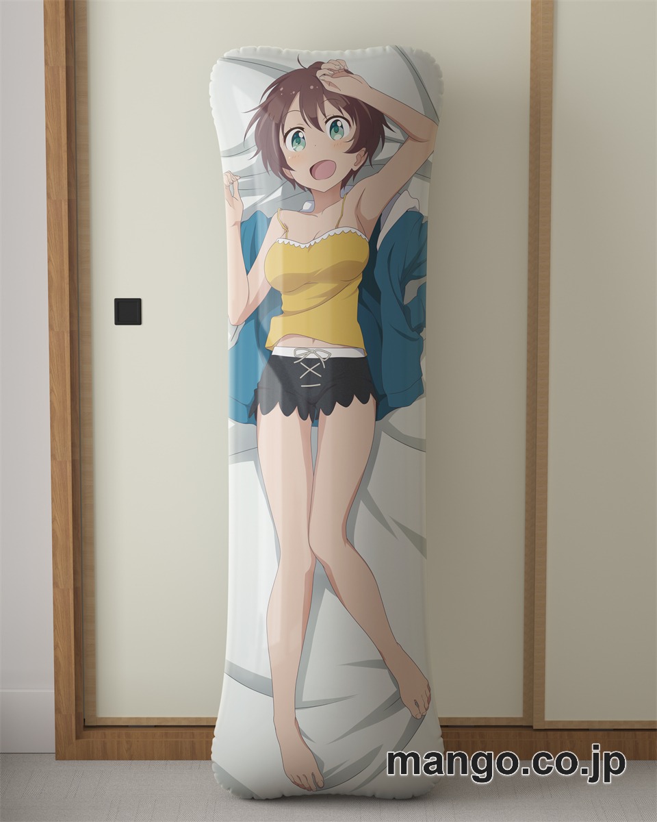 【抱き枕カバー / 等身大】 アニメ抱き枕カバーCNEWGAME!篠田はじめ大型クッションキャラクターグッズPVC製コレクション用｜空気ビニール製 等身大抱き枕 コレクション向けグッズ 2