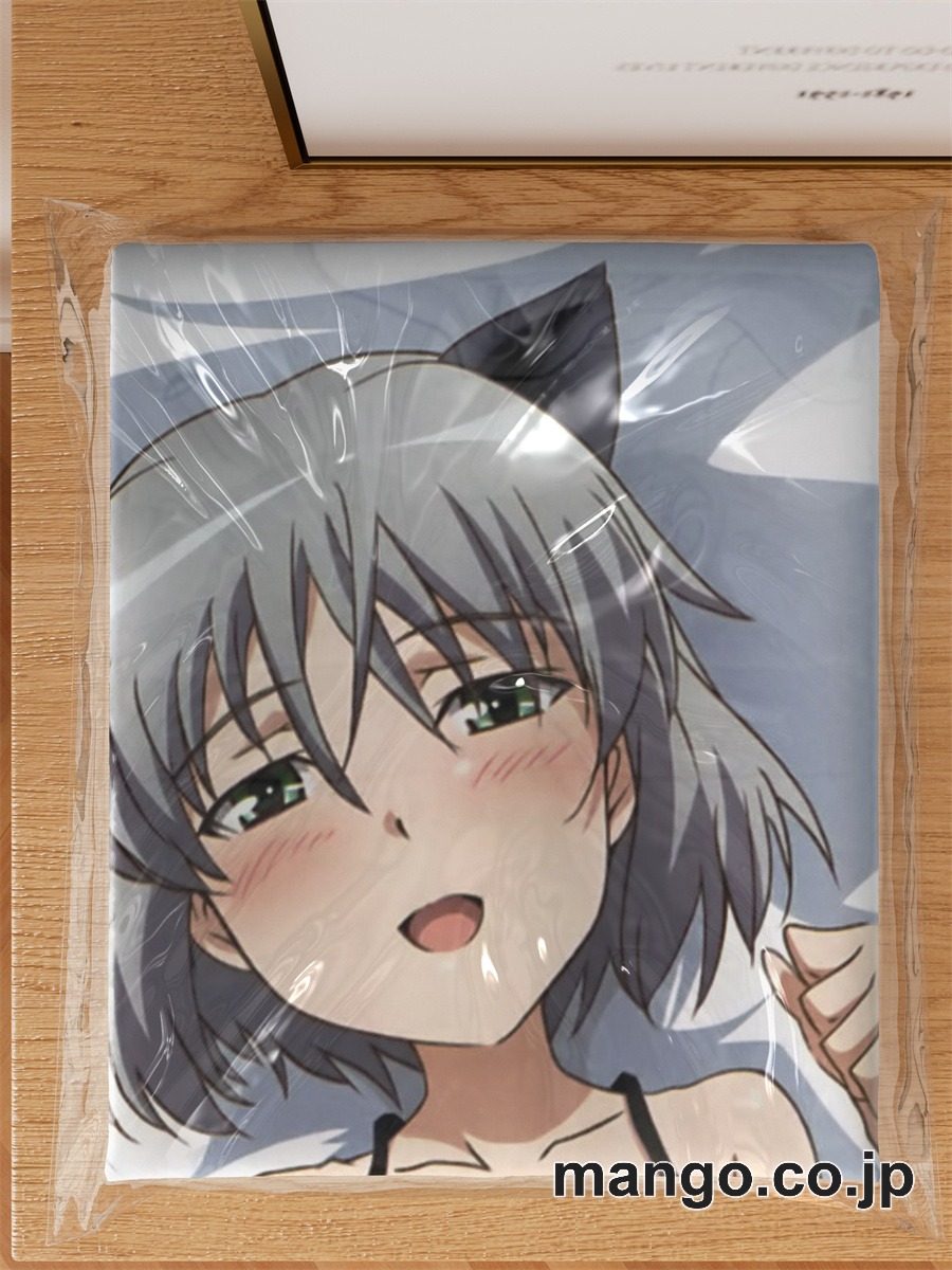 【抱き枕カバー / 等身大】 アニメ抱き枕カバーストライクウィッチーズサーニャ V リトヴャク大型クッションキャラクターグッズPVC製コレクション用｜PVC エアクッション 等身大サイズ 立体ディスプレイ 3