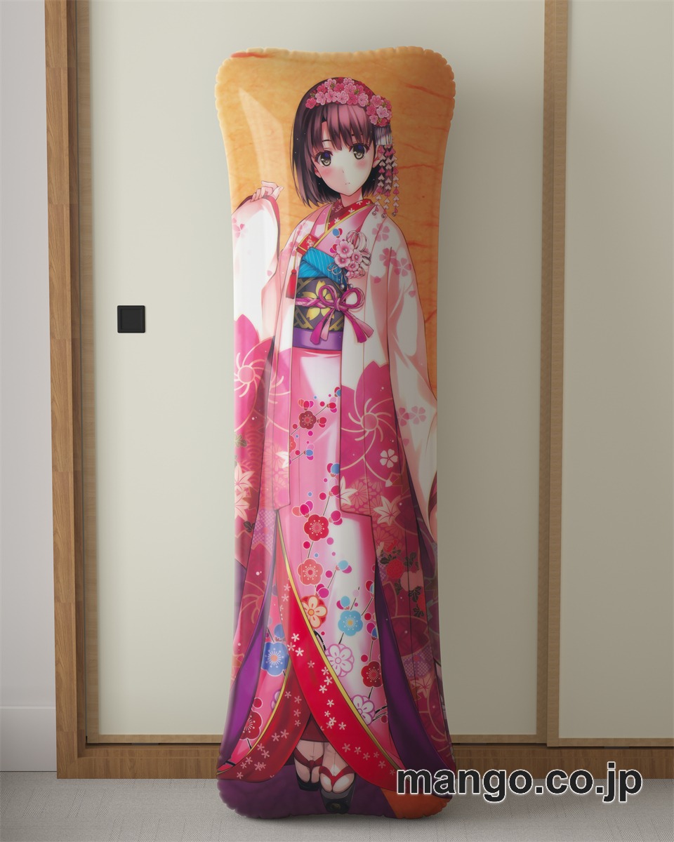 【抱き枕カバー / 等身大】 アニメ抱き枕カバー冴えない彼女の育てかた加藤恵霞ヶ丘詩羽大型クッションキャラクターグッズPVC製コレクション用｜等身大エアクッション ビッグサイズ PVC製 アニメグッズ 2