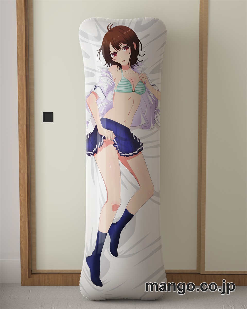 【抱き枕カバー / 等身大】 アニメ抱き枕カバー僕の彼女がマジメ過ぎるしょびっちな件有山雫大型クッションキャラクターグッズPVC製コレクション用 ビッグサイズ 等身大クッション 立体キャラクターアイテム