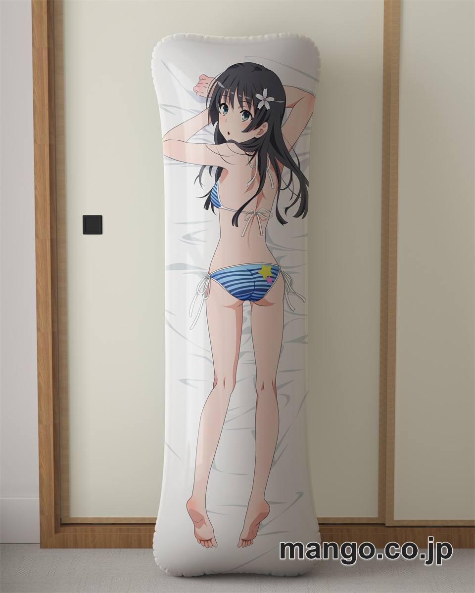 【抱き枕カバー / 等身大】 アニメ抱き枕カバーとあるシリーズ佐天涙子大型クッションキャラクターグッズPVC製コレクション用｜空気ビニール製 等身大抱き枕 コレクション向けグッズ