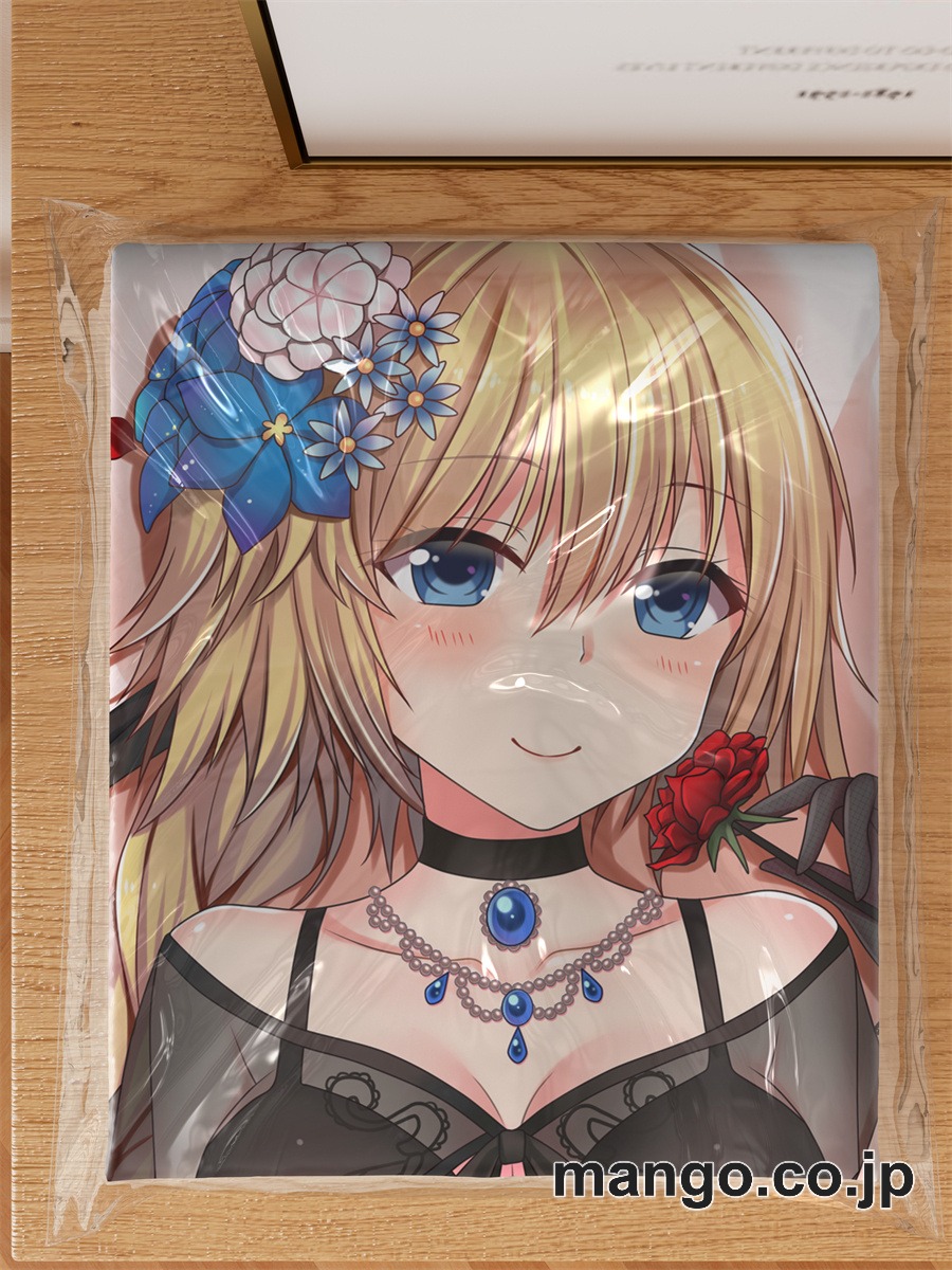【抱き枕カバー / 等身大】 アニメ抱き枕カバーFGOジャンヌ ダルクドレス姿大型クッションキャラクターグッズPVC製コレクション用｜等身大エアクッション ビッグサイズ PVC製 アニメグッズ 3