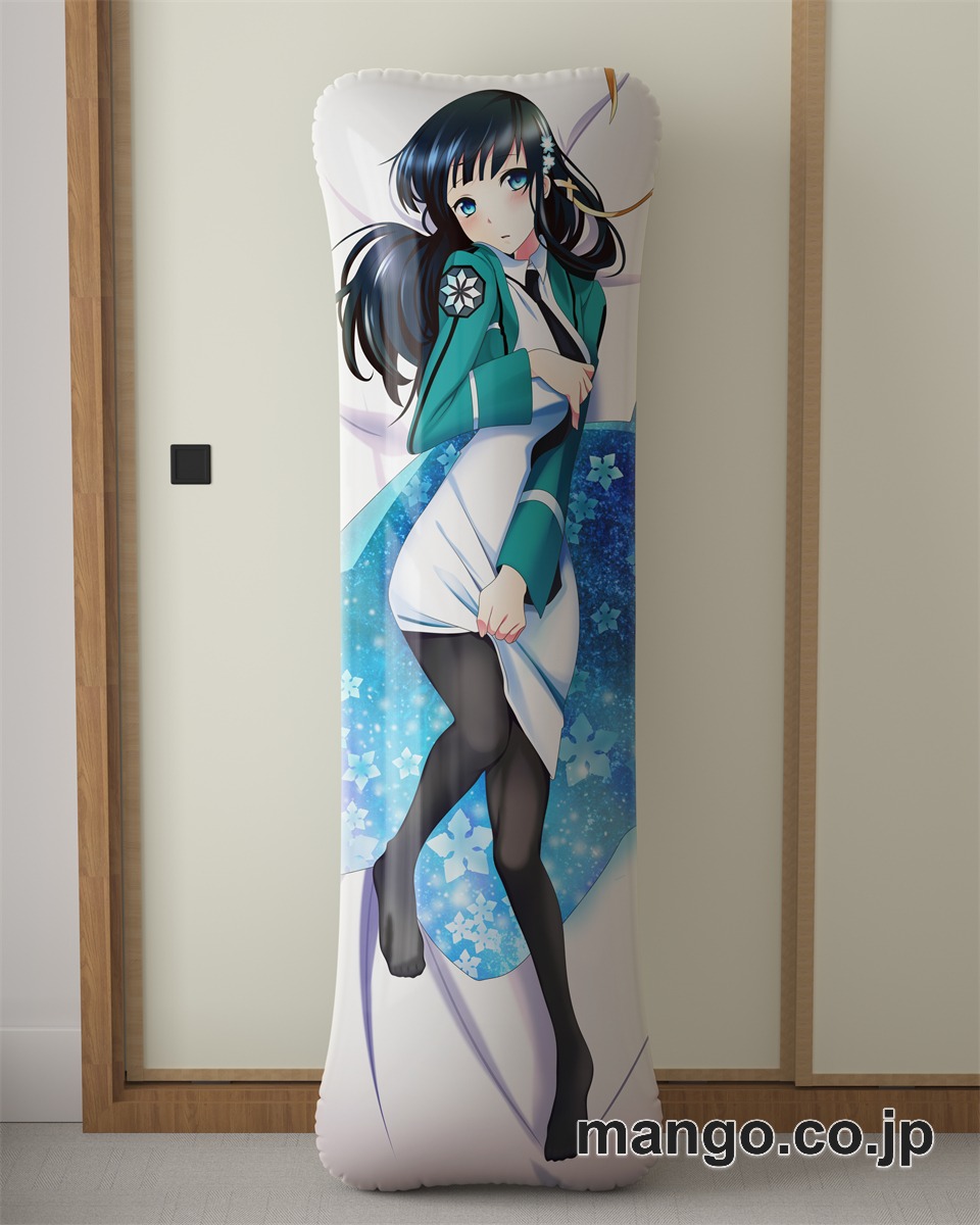 【抱き枕カバー / 等身大】 アニメ抱き枕カバー魔法科高校の劣等生司波深雪大型クッションキャラクターグッズPVC製コレクション用 等身大 抱き枕 空気ビニール製 キャラクターグッズ