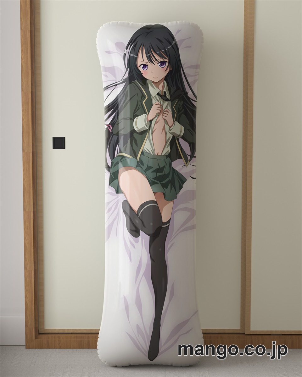 【抱き枕カバー / 等身大】 アニメ抱き枕カバー僕は友達が少ない三日月夜空大型クッションキャラクターグッズPVC製コレクション用｜等身大エアクッション ビッグサイズ PVC製 アニメグッズ