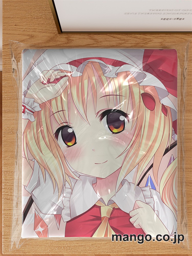 【抱き枕カバー / 等身大】 アニメ抱き枕カバー東方Projectフランドールヤンデレミリア大型クッションキャラクターグッズPVC製コレクション用 ビッグサイズ 等身大クッション 立体キャラクターアイテム 3