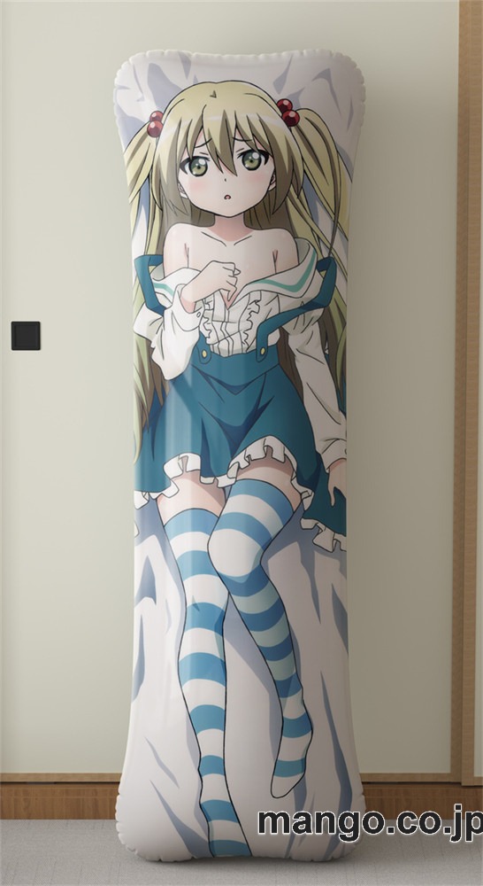 【抱き枕カバー / 等身大】 アニメ抱き枕カバー姫木千冬大型クッションキャラクターグッズPVC製コレクション用｜等身大エアクッション ビッグサイズ PVC製 アニメグッズ