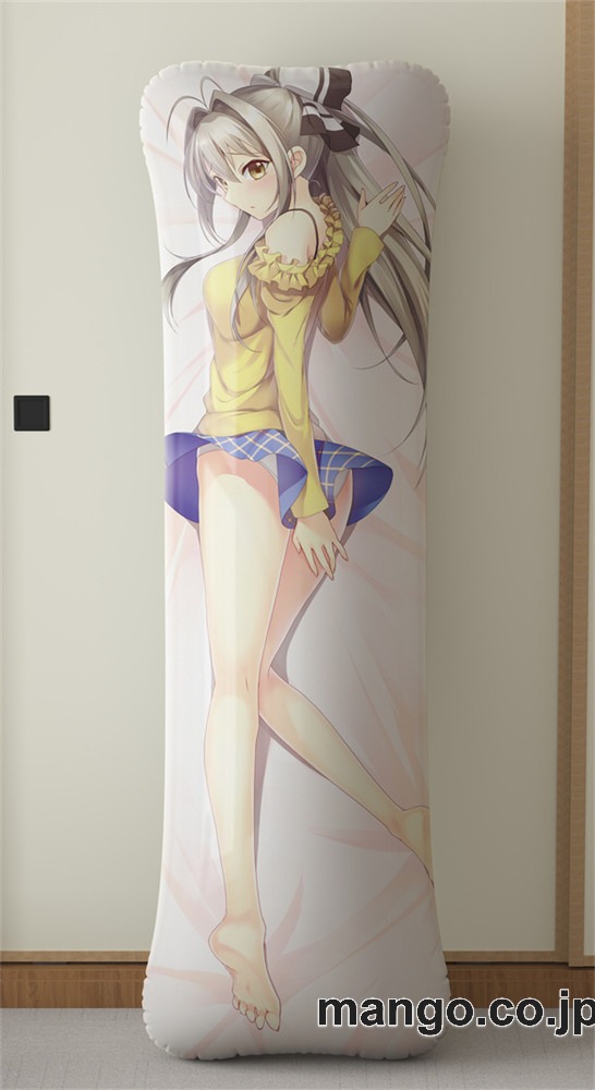 【抱き枕カバー / 等身大】 アニメ抱き枕カバー千斗いすず大型クッションキャラクターグッズPVC製コレクション用｜PVC エアクッション 等身大サイズ 立体ディスプレイ 2