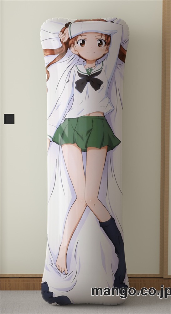 【抱き枕カバー / 等身大】 アニメ抱き枕カバーガールズ&パンツァー角谷杏大型クッションキャラクターグッズPVC製コレクション用 等身大ビニールクッション 抱き枕 アニメ・キャラグッズ 2