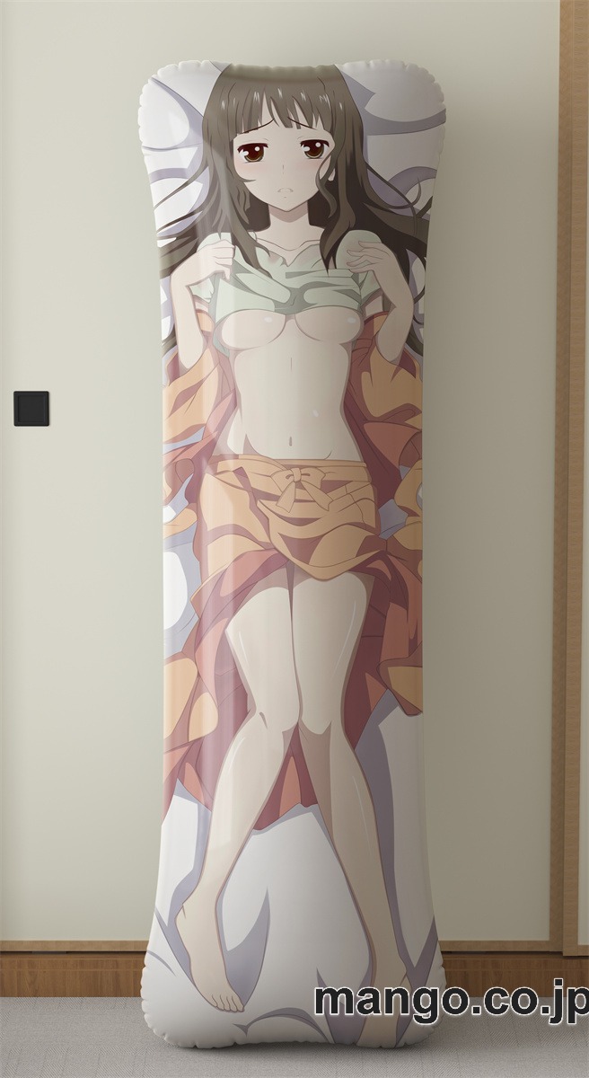 【抱き枕カバー / 等身大】 アニメ抱き枕カバー押水菜子大型クッションキャラクターグッズPVC製コレクション用｜PVC エアクッション 等身大サイズ 立体ディスプレイ