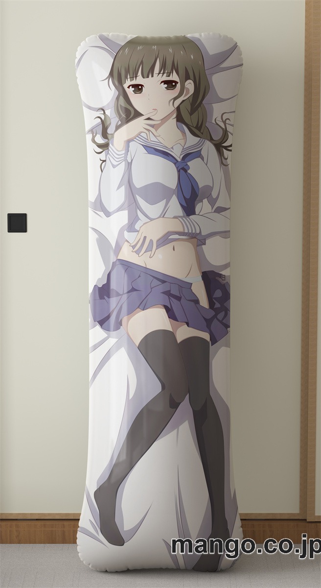 【抱き枕カバー / 等身大】 アニメ抱き枕カバー押水菜子大型クッションキャラクターグッズPVC製コレクション用｜PVC エアクッション 等身大サイズ 立体ディスプレイ 2